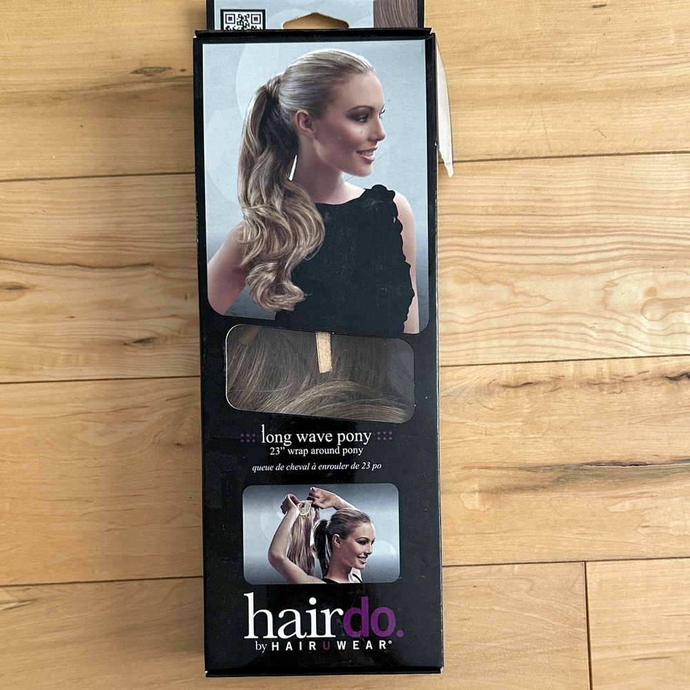 Hairdo by Hairuwear Long Wave Ponytail Extension in Buttered Toast